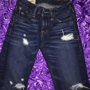 Ripped slim jeans